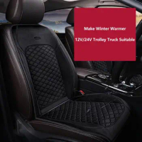Car Seat Covers Heated Seat Cushion Intelligent Constant Temperature Protection Heating Pad Universal Fit For Auto Truck Van SUV