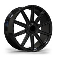For Custom Forged Wheels Rim 17/18/19/20/21/22/23 Monoblock Forged Rims Bright Black 23Inch 5x120 for Range Rover