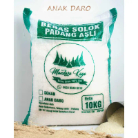 Beras Padang Solok - Anak Daro 10kg TERLARIS/TERMURAH/TERPOPULER