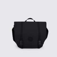 Exsport Huddle Laptop Messenger Bag, Black
