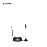 Bundwin 1.5m TS9 CRC9 SMA Male Connector GSM External Router Antenna 700-2700MHz 12dBi 2G 3G 4G LTE Magnetic Antenna