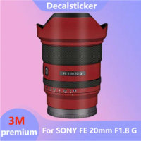 For SONY FE 20mm F1.8 G Lens Sticker Protective Skin Decal Film Anti-Scratch Protector Coat SEL20F18G FE20mm/1.8 1.8/20 G