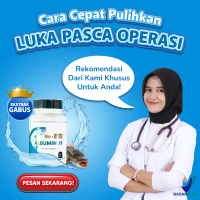 Albuminos Ekstrak Channa Striata Ikan Gabus Bantu Luka Operasi Cepat Kering BPOM
