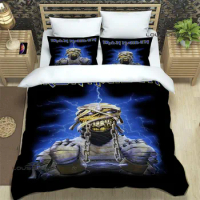Rock band I-Iron M-Maiden Bedding Sets exquisite bed supplies set duvet cover bed comforter set bedding set luxury birthday gift