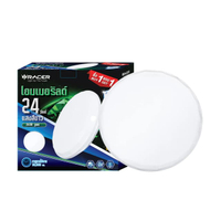 โคมไฟเพดาน LED 24W Daylight รุ่น EMERALD 24W DL (แพ็ก 2 ชิ้น) สีขาว