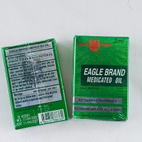 Dầu gió xanh Con Ó Singapore 3ml chính hãng