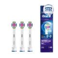 德國百靈 Oral-B 專業亮白拋光型刷頭 EB18-3 (3入) 白色