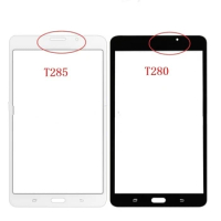 New For Samsung Galaxy Tab A 7.0 2016 T285 T280 Tablet Touch Panel LCD Screen Front Outer Glass Lens Cover Panel Replacement