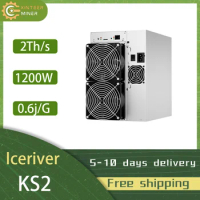Overlocked IceRiver KS2 2T/S 1200W With PSU KAS Miner Kaspa Mining Asic High Profitable KAS Mute Miner Better Than KS0/KS1