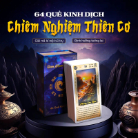 Bộ bài Kinh Dịch 64 Quẻ CHIÊM NGHIỆM THIÊN CƠ  - Tinh Hoa Tri Thức Cổ Xưa - BÀI KINH DỊCH