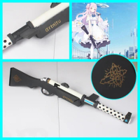 Anime Game Blue Archive Misono Mika Cosplay Gun Weapon Prop Women Halloween Party Carnival Role Play Wing Long Pink Wig Hair