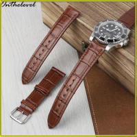 Luxury Watch Band Soft Comfortable Slub Leather Strap for Men and Women 17mm 19mm 20mm 21mm 22mm Watch Strap for Smart Watches