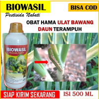 Pestisida Organik BIOWASIL 500 ml untuk Ulat Grayak, Ulat Buah, dan Ulat Kubis pada Bawang Daun - Hi