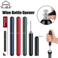 Bar Accessories Stainless Steel Pin Air Pressure Wine Corkscrew Portable Air Pump Wine Bottle Opener Wine Corkscrew