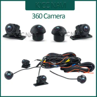 AHD 360 Camera Car Bird View System 4 Camera Rear/Front/Left/Right 3D 360 Camera for Android Car Radio