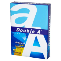 กระดาษถ่ายเอกสาร Double A A4 80 แกรม 500 แผ่น 1 รีม