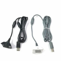 Controller Gamepad Charging Wire Cable Cord Lead Charger 1.8m Cable for Xbox 360 Wireless Controller Gamepad Adapter