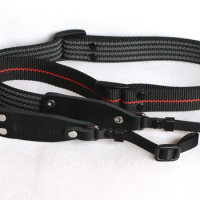 Handmade Camera Strap Shoulder Wide Nylon Sling Belt with Leather Head For Mamiya C33 C330 C330F C22 C220 7II 645AFD 645ZD