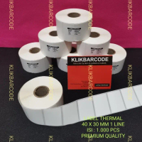 Stiker Label Barcode Thermal 40x30 mm / 40 x 30 mm / 40x30mm / 4x3CM