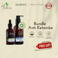 Akarayu Bundle Anti Ketombe | Natural Purifying Shampoo + Hair Oil | Mengurangi Ketombe | Meredakan 