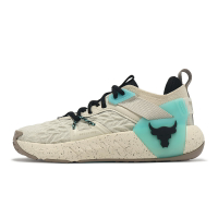 Under Armour UA 訓練鞋 Project Rock 6 女鞋 米白 綠 交叉訓練 巨石強森 運動鞋 UA 3026535200