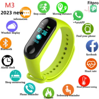 M3 Smart Watch Digital Bracelet with Heart Rate Monitoring Running Pedometer Colour Counter Health wristbands PK Y68 D20 new