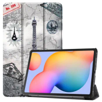 Tablet Case for Samsung Galaxy Tab S6 Lite 10.4 Smart Cover funda for Samsung Tab S6 Lite 10.4 2022 SM-P613 P619 case