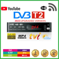 Full HD Dvb T2 Decoder TV Box For Monitor Dvbt2 Antenna Satellite Receiver USB2.0 Tuner Receiver Satellite Decoder Wifi Adapter