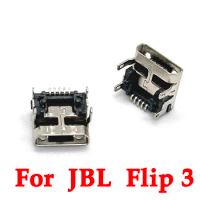 100pcs USB C Jack Power Connector Dock For JBL Flip 3 Bluetooth Speaker Charging Port Micro Charger Plug 5Pin Female Socket