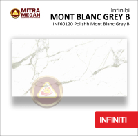 KERAMIK GRANIT INFINITI 60X120 POLISH MONT BLANC GREY B
