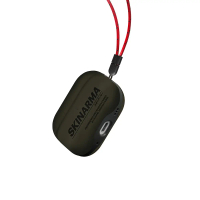 SKINARMA 日本東京 Spunk 潮風格收納保護套(附掛繩) AirPods Pro 第2代 (2022)-灰綠色