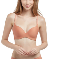บราม้วนได้ ไร้โครง (Mood Travel Bra) รุ่น MM1E70 สีส้ม