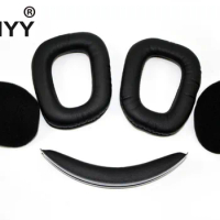 XRHYY Headset Replacement Earpads + Headband Set For Logitech Wireless Gaming Headset G930 Headphones