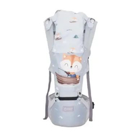 LB - Omiland Gendongan Hipseat Gendongan Bayi Depan | Gendongan Bayi Hipseat All Series Fox Biru