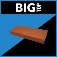 BIG TOP Batu Gosok Untuk Planer Grip 1000 Merah Bata (0530-017) Merah Bata