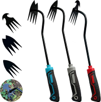 3 pcs Puller Tool Garden Pulling Tool 2025 New Garden Puller Tools Hand Weeder Tool with Rubber Hand