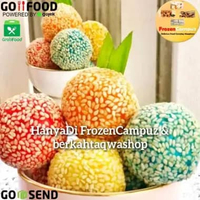 Kue Onde Onde Rainbow Onde Wijen Onde Pelangi Per Pak/Onde Frozen Food Onde Onde 7 pcs