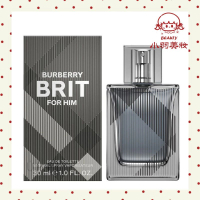 Burberry博柏利 英伦黑風格男士淡香水30ml[平行進口] 