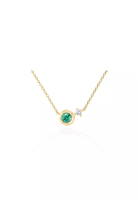 mori Mori emerald necklace