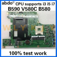 FOR LENOVO B590 / B580 V580C Laptop Motherboard. 11273-1 48.4TE01.011 FIT HM76 /hm70,PROT CORE I3 I5 I7 CPU tested 100%