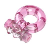 Powerful Vibration Dildo Ring Clitoral Stimulator Massager Exercise Sex Toy for Adult Men Couples