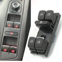 For Volkswagen VW Tiguan Golf MK5 MK6 Jetta CC Passat 5K4959857 Power Window Master Switch Control Button