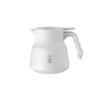 【HARIO】V60 VHSN系列雙層真空不鏽鋼保溫咖啡壺PLUS 02 600ml(露營/戶外/保溫/咖啡壺)