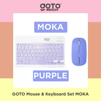 Goto Living Goto Moka Keyboard Mouse Set Wireless Laptop Komputer Portable