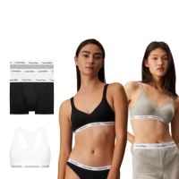 【Calvin Klein】官方旗艦館 CK 男款三件組內褲 x 女款單件組內衣 多款任選