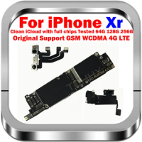 Main Logic Board Full Chips Working for iPhone XR Motherboard 64GB 128GB 256GB Support Update GoodTested ForiPhoneXR NO Icloud