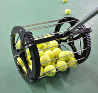 艾森威網球撿球器多球框訓練器收球籃網球用品自動撿球筐