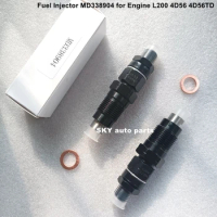 Fuel Injector MD338904 for Engine L200 4D56 4D56TD(4PCS)