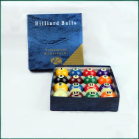 Pool Balls Set 57㎝/22.44in Billiard Table Balls Regulation Size, Complete 16 Resin Balls Set