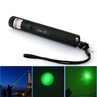 High Power Adjustable Zoomable Focus Burning Green Laser Pointer Pen 301 Red Laser Purple Lazer